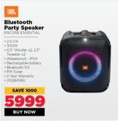 JBL Bluetooth Party Speaker ENCORE ESSENTIAL