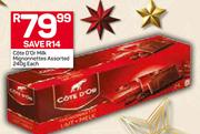 Cote D'Or Milk Mignonnettes Assorted-240g Each