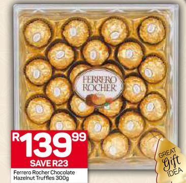 Ferrero Rocher Chocolate Hazelnut Truffles-300g