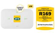 MTN Sharelink E5573 WiFi Router LTE-On MTN Made For Business Data M