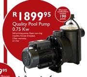 Quality Pool Pump 0.75 Kw
