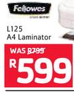  Fellowes L125 A4 Laminator