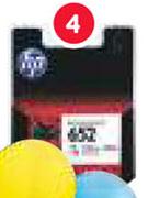 HP 652 Tri Colour Ink-Each