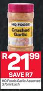 HQ Foods Garlic-375ml Each