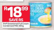 PnP Sweetened Full Cream Condensed Milk-385g