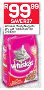 Whiskas Meaty Nuggets Dry Cat Food 2Kg-Each