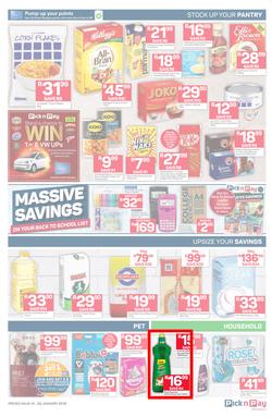 Pick n Pay Eastern Cape : Unbeatable Savings (14 Jan - 20 Jan 2019), page 3