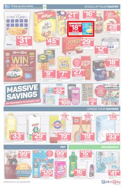 Pick n Pay Eastern Cape : Unbeatable Savings (14 Jan - 20 Jan 2019), page 3