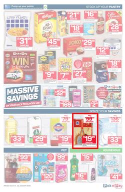 Pick n Pay Eastern Cape : Unbeatable Savings (14 Jan - 20 Jan 2019), page 3