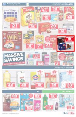 Pick n Pay Eastern Cape : Unbeatable Savings (14 Jan - 20 Jan 2019), page 3