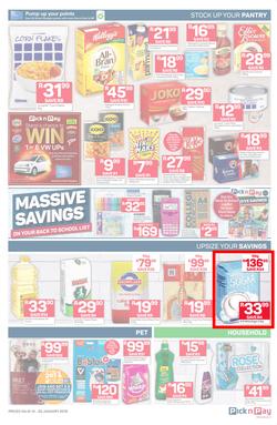 Pick n Pay Eastern Cape : Unbeatable Savings (14 Jan - 20 Jan 2019), page 3