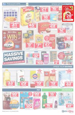 Pick n Pay Eastern Cape : Unbeatable Savings (14 Jan - 20 Jan 2019), page 3