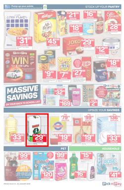 Pick n Pay Eastern Cape : Unbeatable Savings (14 Jan - 20 Jan 2019), page 3