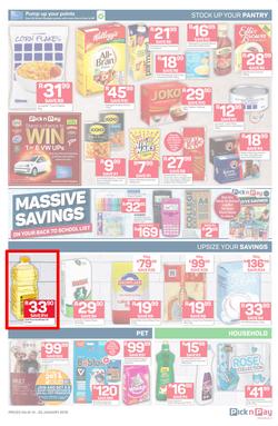 Pick n Pay Eastern Cape : Unbeatable Savings (14 Jan - 20 Jan 2019), page 3