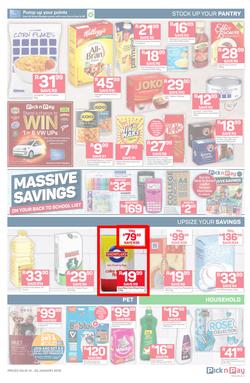 Pick n Pay Eastern Cape : Unbeatable Savings (14 Jan - 20 Jan 2019), page 3