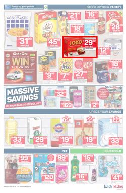 Pick n Pay Eastern Cape : Unbeatable Savings (14 Jan - 20 Jan 2019), page 3