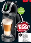 Genio Black Capsule Coffee Machine Genio 2