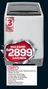 Defy 8kg White Top Loader Washing Machine DTL-144