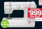 Janome 52 Function Sewing Machine RE1712