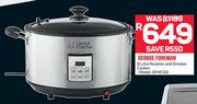 George Foreman 9 Litre Roaster And Smoker Cooker GFMC59