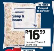 No name Samp & Beans-1Kg