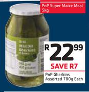 PnP Gherkins Assorted-780g Each