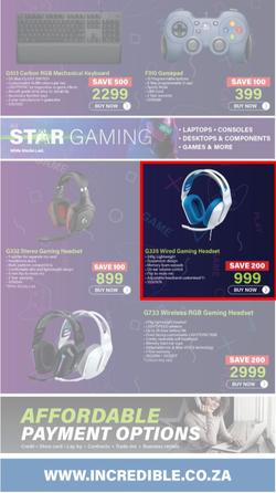 Incredible Connection : All Star Gaming With Logitech (23 March - 31 March 2023), page 3
