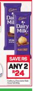 Cadbury Chocolate Slab Assorted-2 x 80g