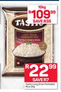 Tastic Long Grain Parboiled Rice-2Kg
