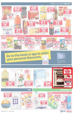Pick n Pay Western Cape : : Easter Massive Savings (01 Apr - 07 Apr 2019), page 3