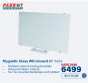 Parrot Magnetic Glass Whiteboard 