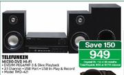 Telefunken Micro DVD Hi-Fi-TMD-421