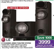LG 2.1 Channel Home Theatre System-6535D