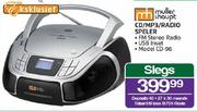 Muller Shaupt CD/MP3/Radio Speler-CD-96