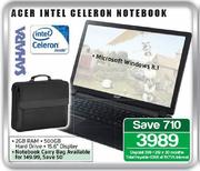  Acer Intel Celeron Notebook