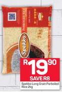 Spekko Long Grain Parboiled Rice-2Kg