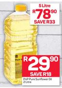 PnP Pure Sunflower Oil-2Ltr