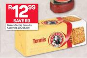 Bakers Tennis Biscuits Assorted-200g Each