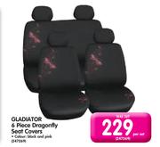 Gladiator 6 Piece Dragonfly Seat Covers-Per Set