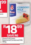 Clover Full Cream Sweetened Condensed Milk-385g 