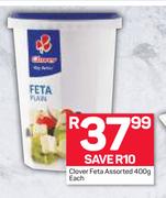 Clover Feta Assorted-400g Each