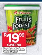 Clover Fruits Of The Forest Yoghurt Based Dairy Snack Assorted-1Kg Each