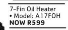 Aim 7-Fin Oil Heter A11FOH