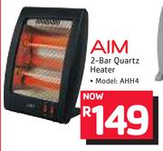 Aim 2-Bar Quartz Heater AHH4