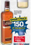 Scottish Leader Original Blended Scotch Whisky-750ml Each