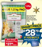 Nature's Garden Slap Chips Or Nature's Garden Mixed Vegetables-1.2kg Each