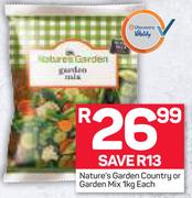 Nature's Garden Country Or Garden Mix-1Kg Each