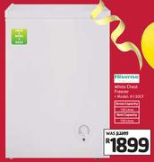 Hisense 130Ltr White Chest Freezer H130CF
