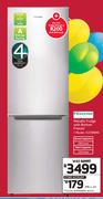 Hisense 299Ltr Metallic Fridge With Bottom Freezer H299BME
