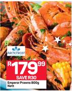 Arctic Frost Emperor Prawns-800g Nett